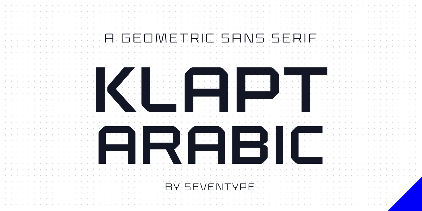 Klapt Arabic Font preview